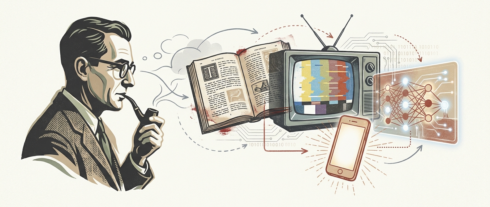McLuhan column visual